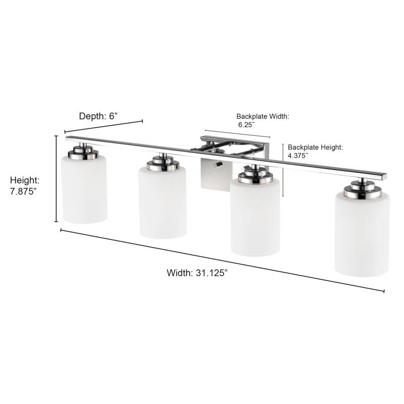 Andover Mills™ Hester 4 - Light Dimmable Vanity Light