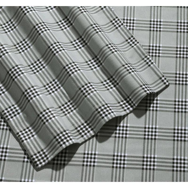 Tribeca Living Cozy Flannel Plaid Sheet Set