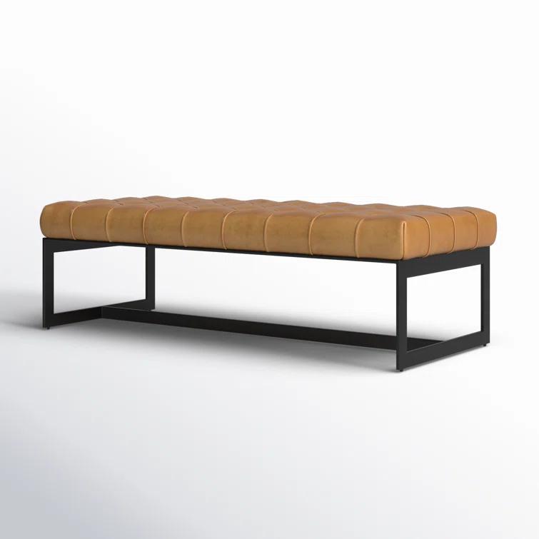 Ram Leather Bench (54")