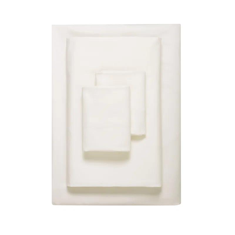 Vera Wang Vera Wang T800 Sateen Solid CVC Sheet Set