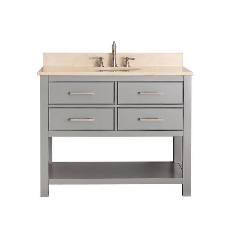 Latitude Run® Brooks 42" Single Bathroom Vanity Base Only