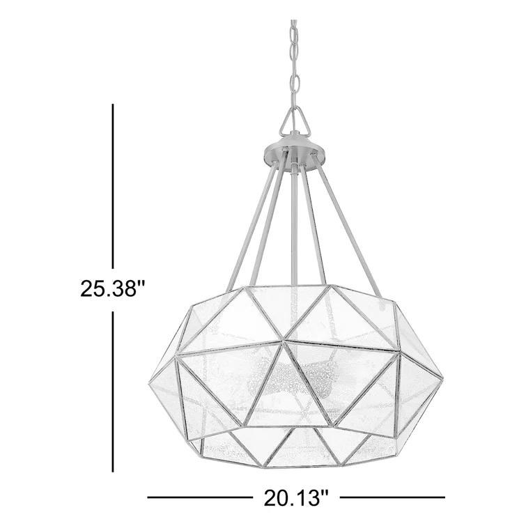 Sky 4 - Light Unique Geometric Chandelier