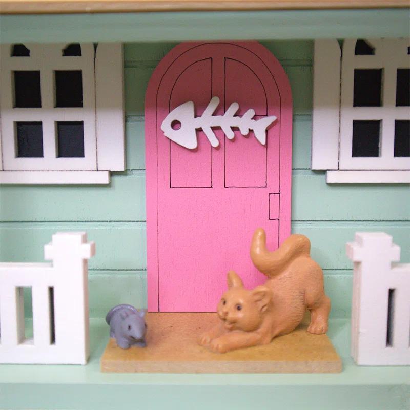 Home Bazaar Kitty Cottage Birdhouse