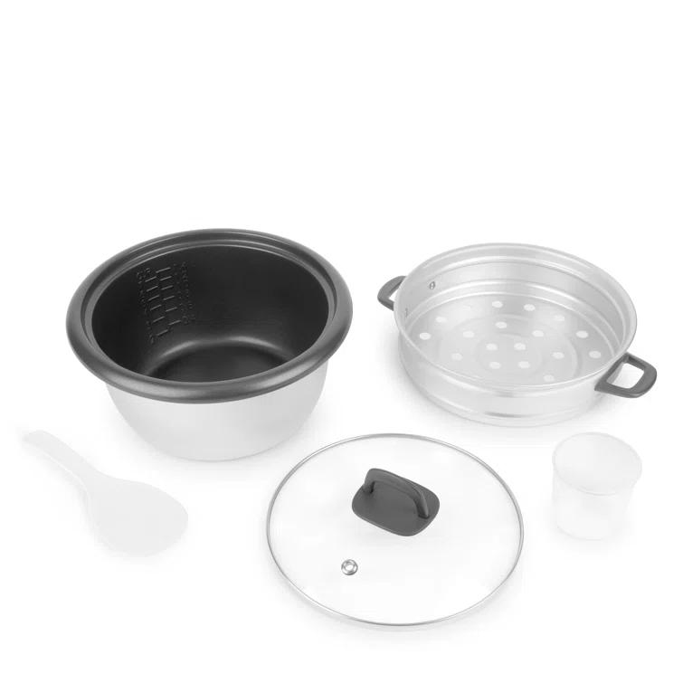 Aroma Aroma 14-Cup Pot Style Rice Cooker and Food Steamer Set