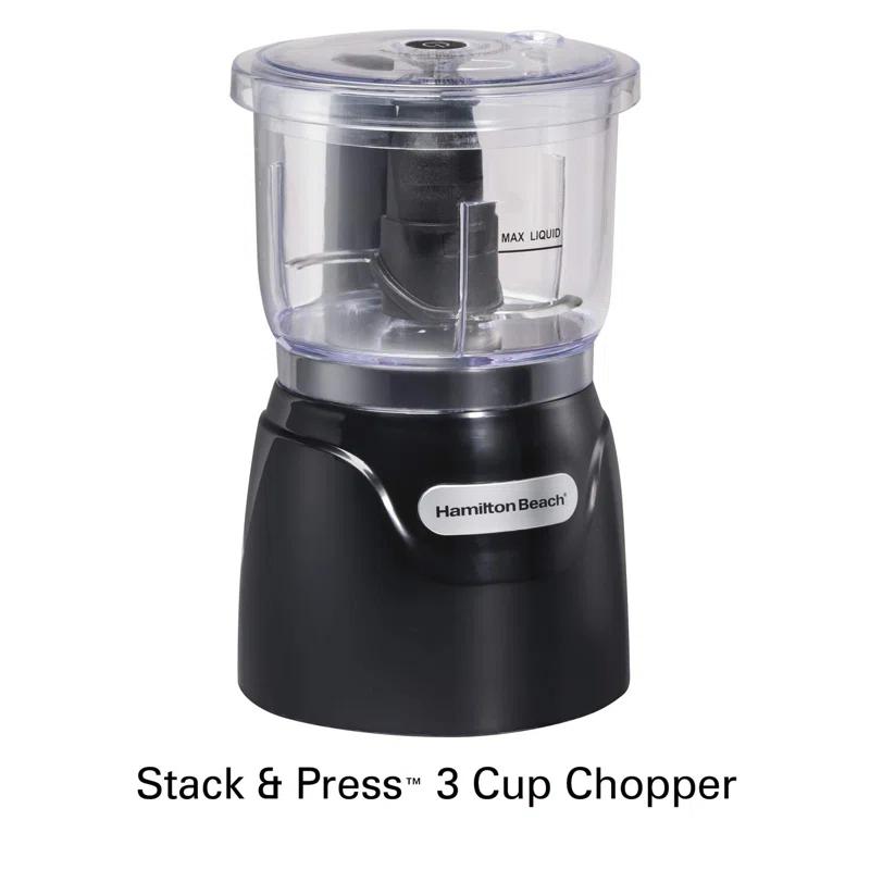 Hamilton Beach Hamilton Beach® 3 Cup Stack & Press Food Chopper