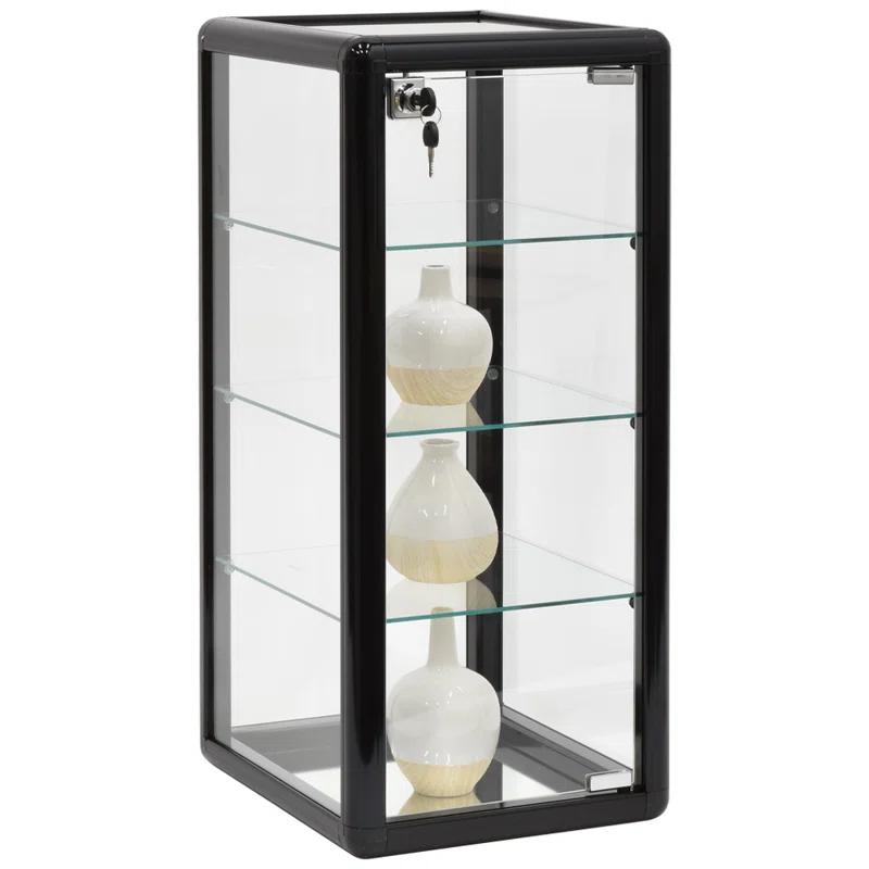 Specialty Store Services 27'' H x 14'' W Aluminum Display Case