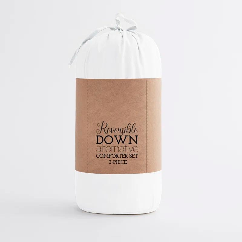 Becky Cameron Reversible Down-Alternative Comforter Bedding Set