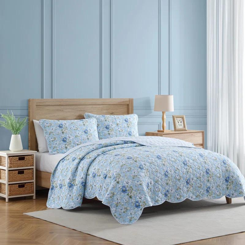Standard Cotton Reversible Quilt Set