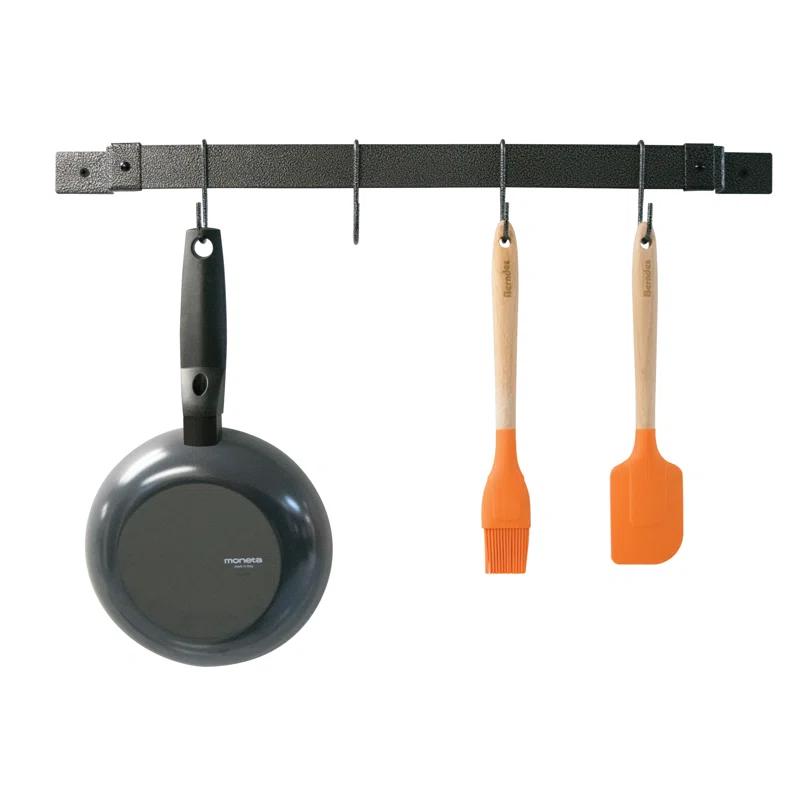 Range Kleen Steel Straight Wall Mounted Pot Rack
