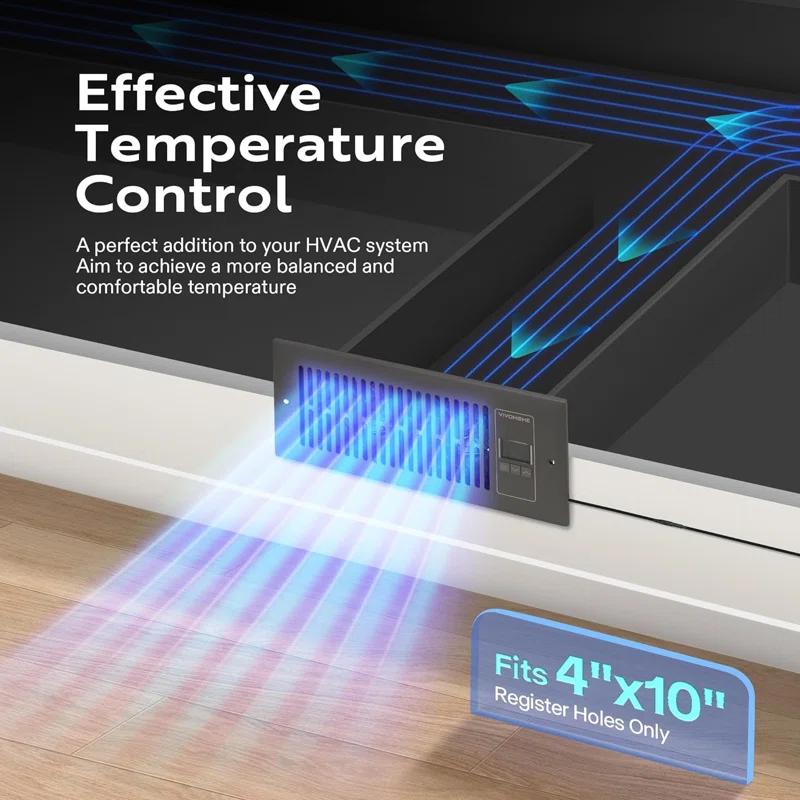 VIVOHOME Air Curtain Fan with Speed Control