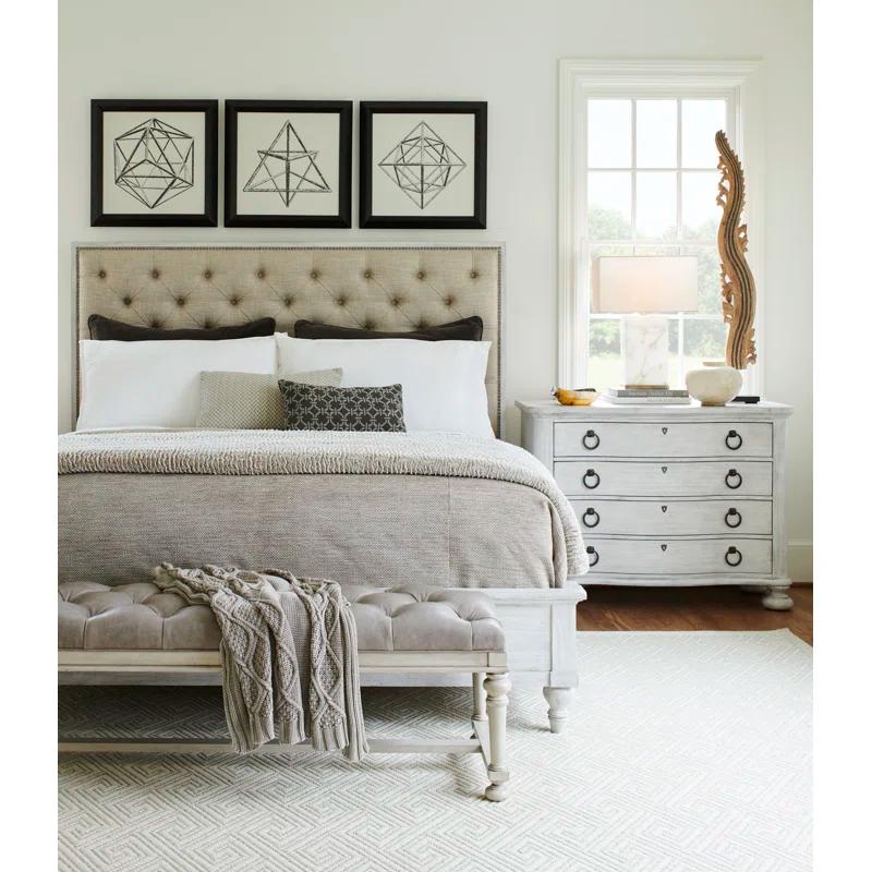 Oyster Bay Sag Harbor Tufted Upholstered Bed