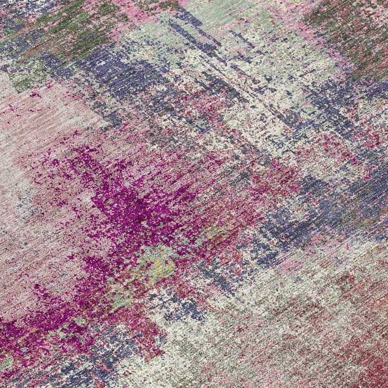 Machine Washable Indoor/Outdoor Chantille ACN1354 Blush Rug