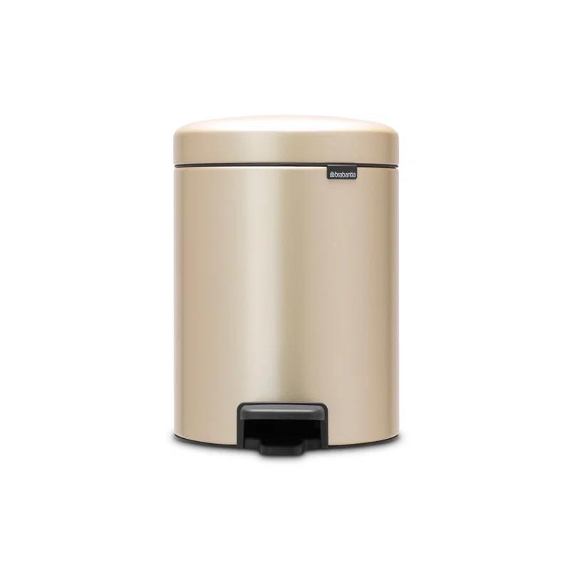 Brabantia NewIcon Step On Trash Can, 1.3 Gallon (5 Liter)