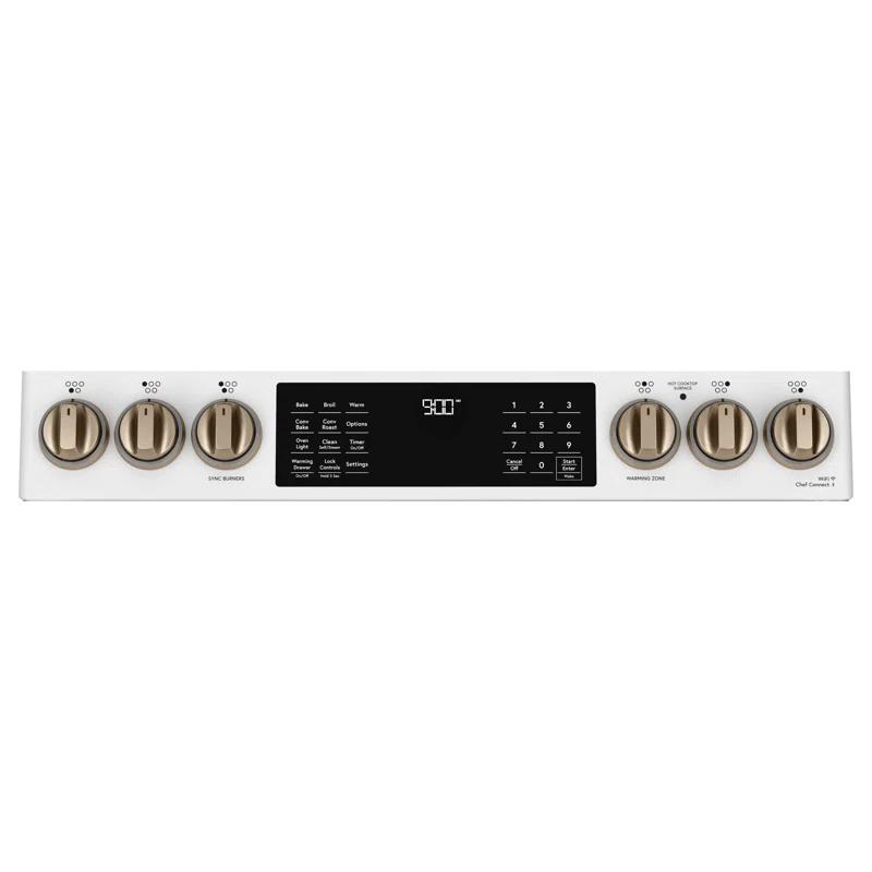 Café Café Smart Appliances Induction 30" 5.7 cu. ft. Slide-in Electric Range