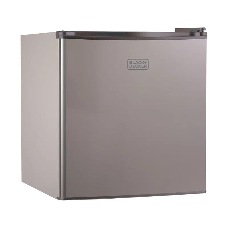 BLACK+DECKER BCRK Series 1.7 cu. ft. Freestanding Mini Fridge with Freezer