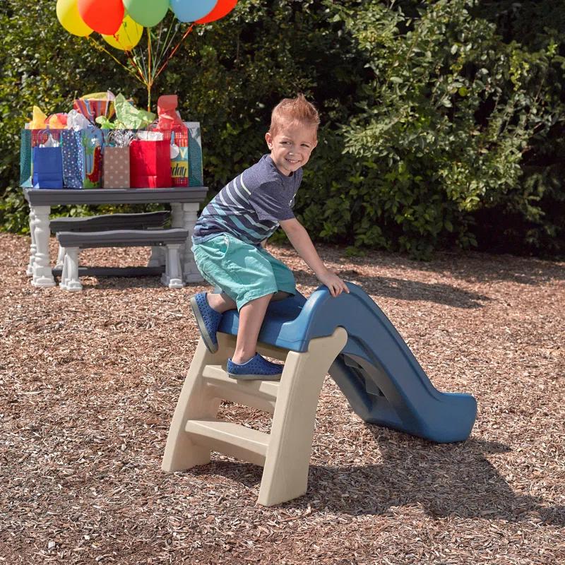 Step2 Step2 Play and Fold Jr. Slide and Outdoor Climber for Toddlers