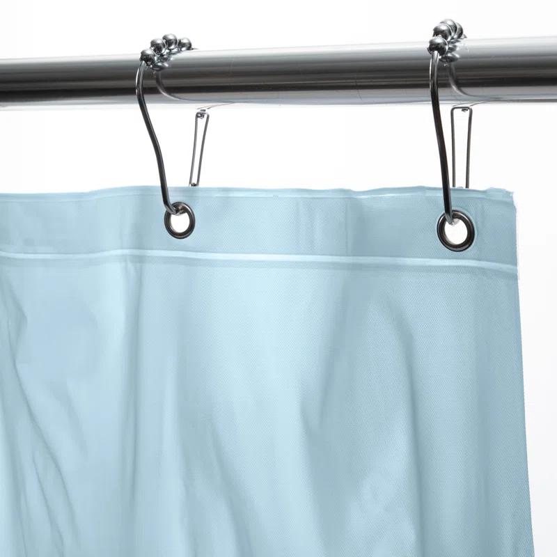 Bath Bliss Shower Liners No Pattern And Not Solid Color Liner (Set of 2)