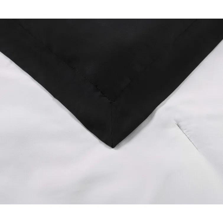 Truly Soft Everyday Microfiber Modern & Contemporary 7 Piece Comforter Set & Reviews | Wayfair