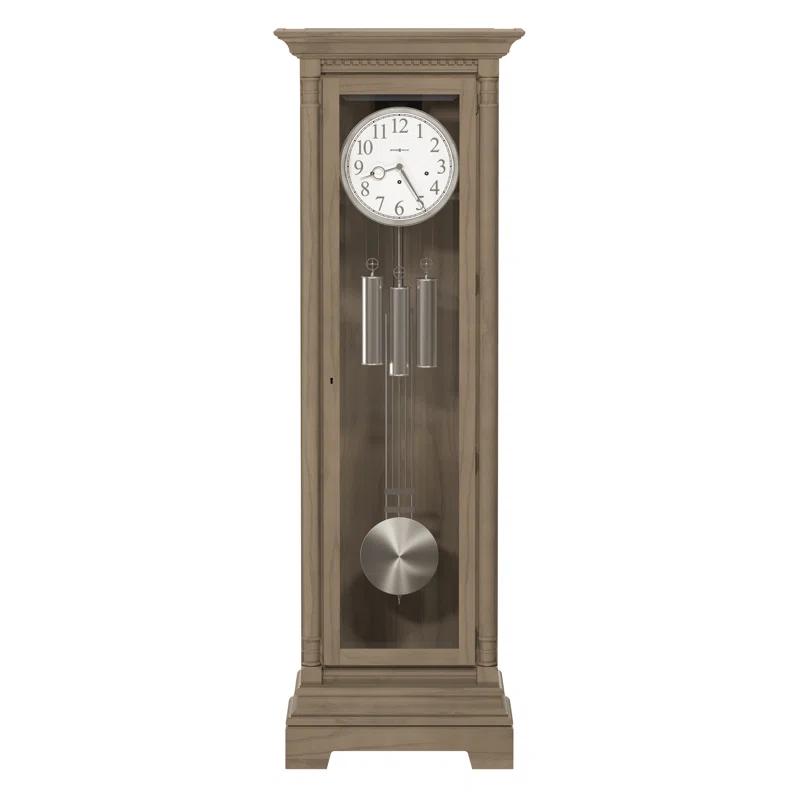 Howard Miller® Scott 80.25'' H Oak Solid Wood Grandfather Clock