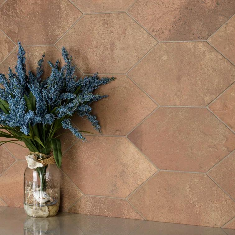 Merola Tile Volterra 7" x 13" Porcelain Stone Look Wall & Floor Tile