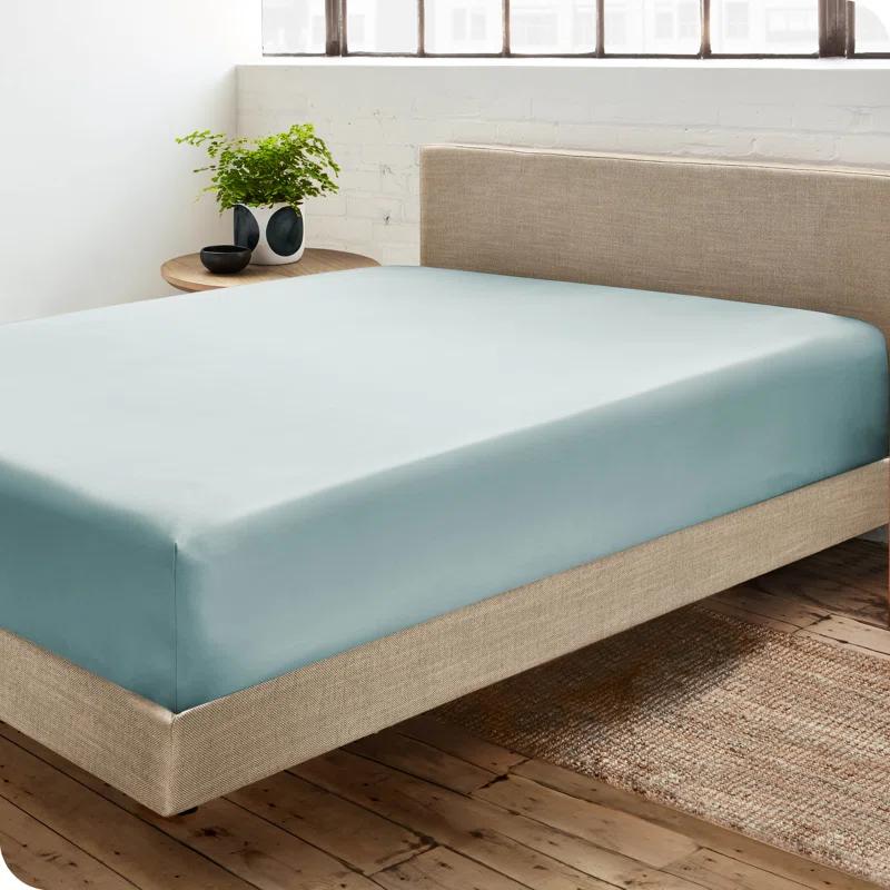 Bare Home Microfiber Fitted Sheet