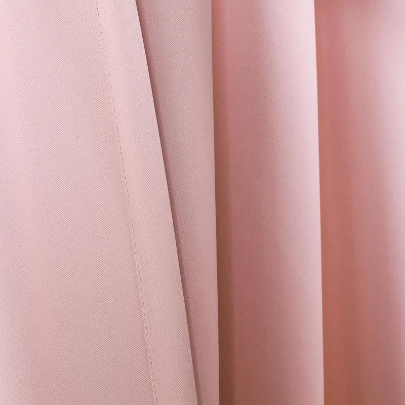 Lush Decor Lush Decor Insulated Back Tab Blackout Solid Blackout Thermal Curtain Panels (Set of 2)