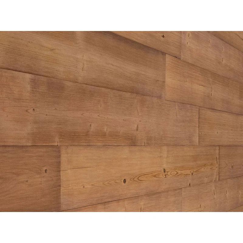 Architectural Products by Outwater L.L.C. 5-1/8" X 46-1/2" x 3/16" Peel and Stick Solid Wood Wall Paneling