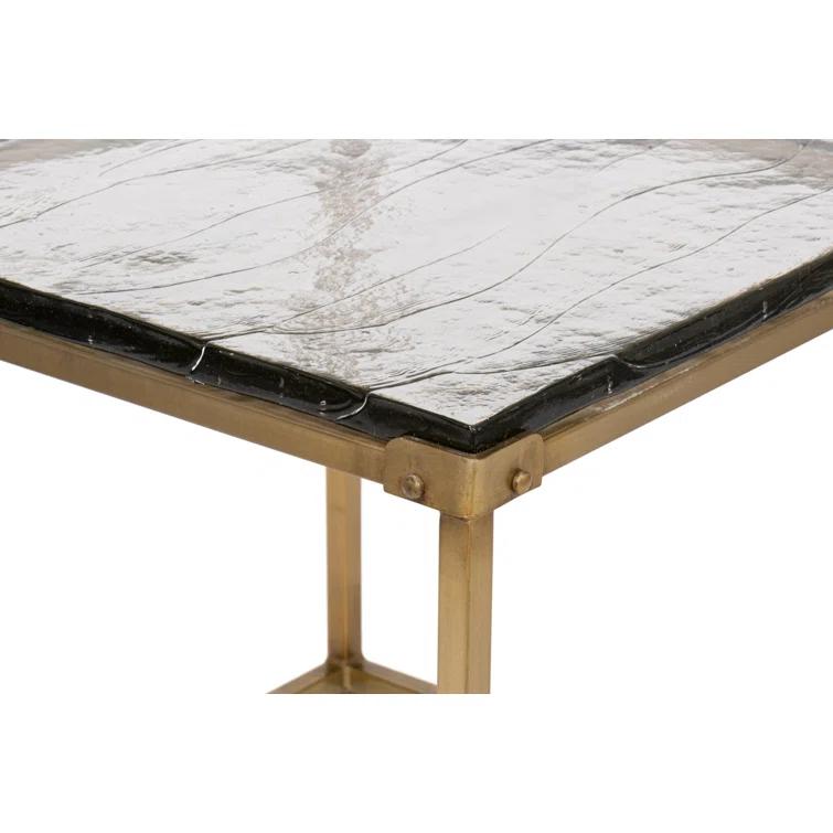 Sarreid Ltd Christian Marble Top End Table