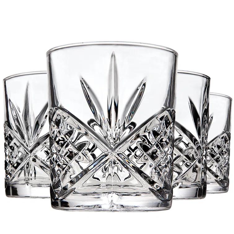 Dublin Crystal Whiskey Glass 11oz (Set of 4)