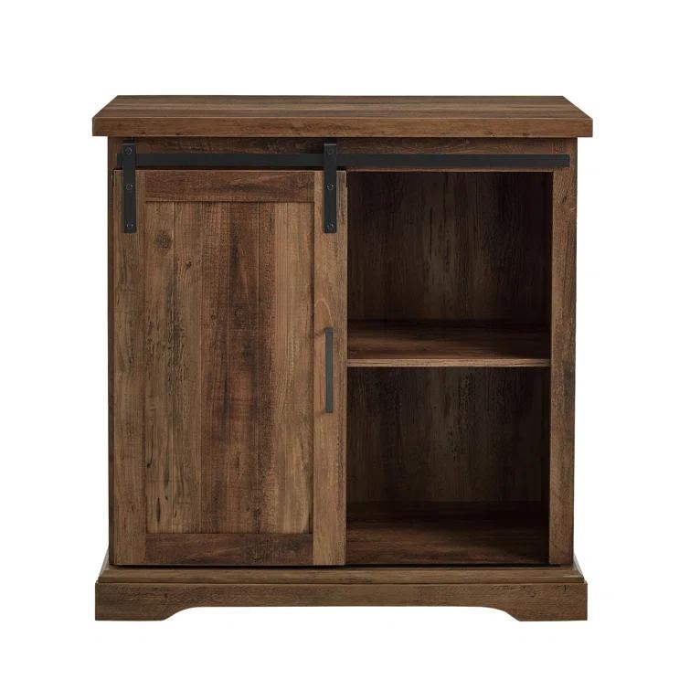 Gracie Oaks Stotfold 32" Sliding Door Accent Server