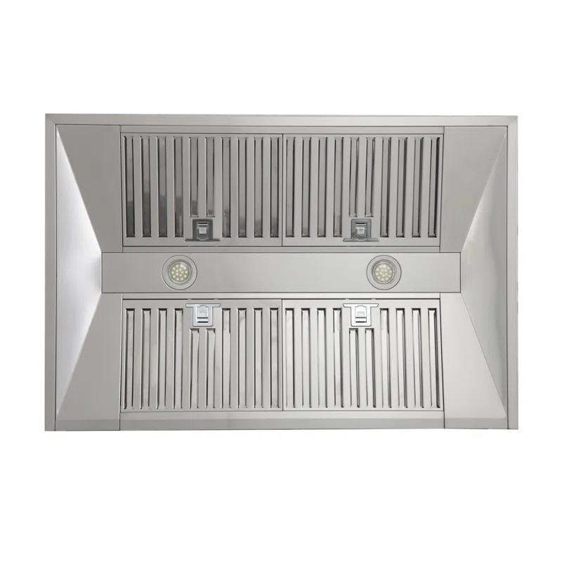 Kucht Kucht 36" Stainless Steel 900 CFM Wall Range Hood with Baffle Filter