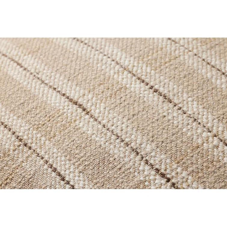 Stockton Pillow by Amber Lewis x Loloi - Sand / 22" x 22" / Down