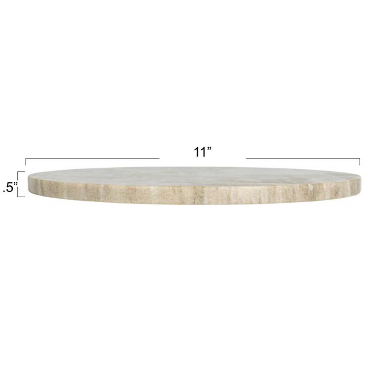 Keane Round Marble Cheese Board