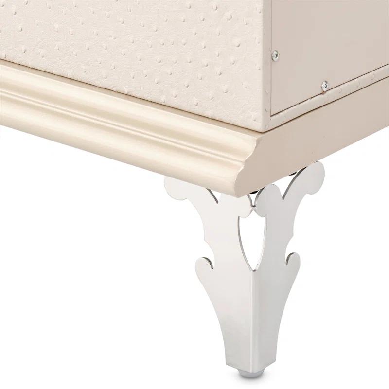 Hollywood Loft Upholstered Nightstand
