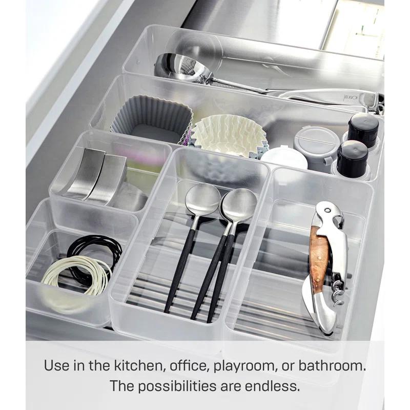 Yamazaki Home Yamazaki Home Stackable Organizers [Set Of 2] - Four Sizes, Small