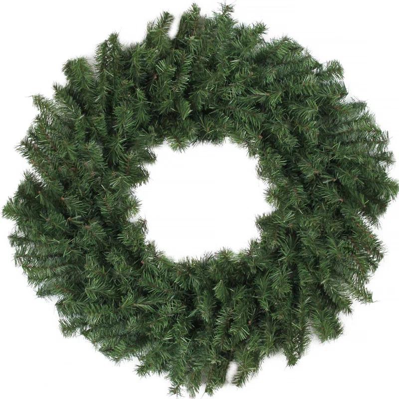 Canadian Pine Artificial Christmas Wreath Unlit