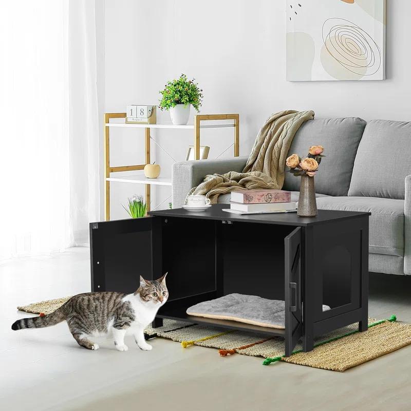 Tucker Murphy Pet™ Cat Litter Box Enclosure