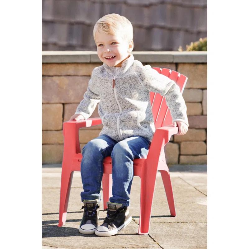 Adams Outdoor Plastic Kids Adirondack Chair (Small)