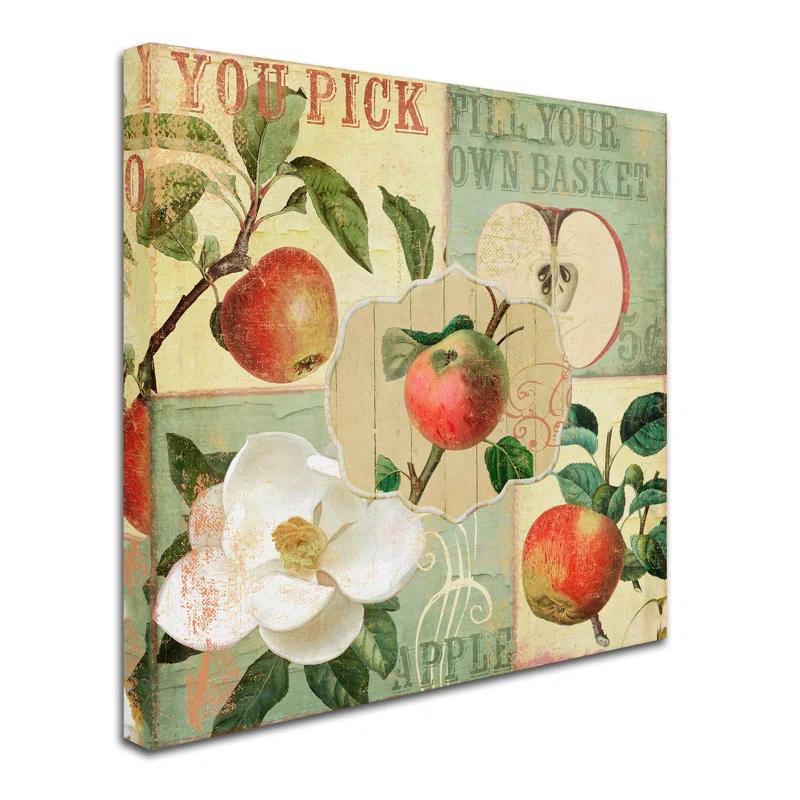 Trademark Fine Art Color Bakery " Apple Blossoms II " by Color Bakery