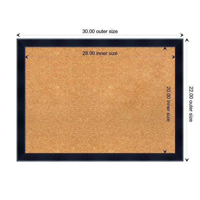 Amanti Art Cork Small Bulletin Board