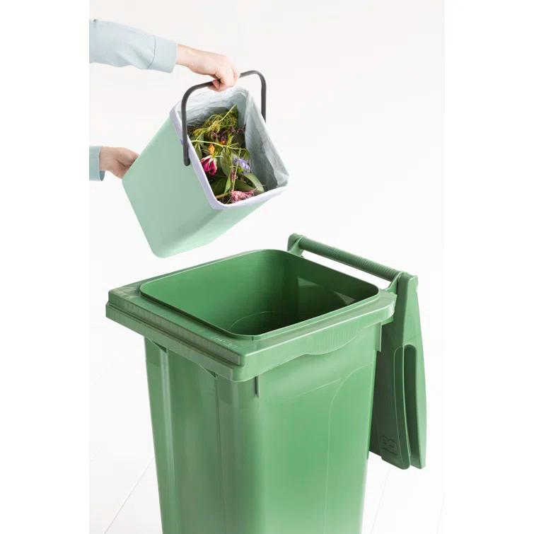 Brabantia Sort & Go Plastic Recycling Bin, 3.2 Gallon