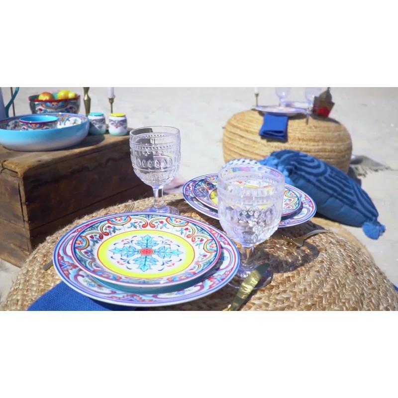 Euro Ceramica Zanzibar Cereal Bowl Set (Set of 4)