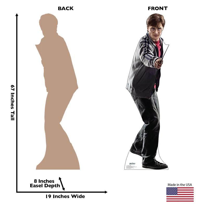 Advanced Graphics Harry Potter 67'' Harry Potter Cardboard Standup