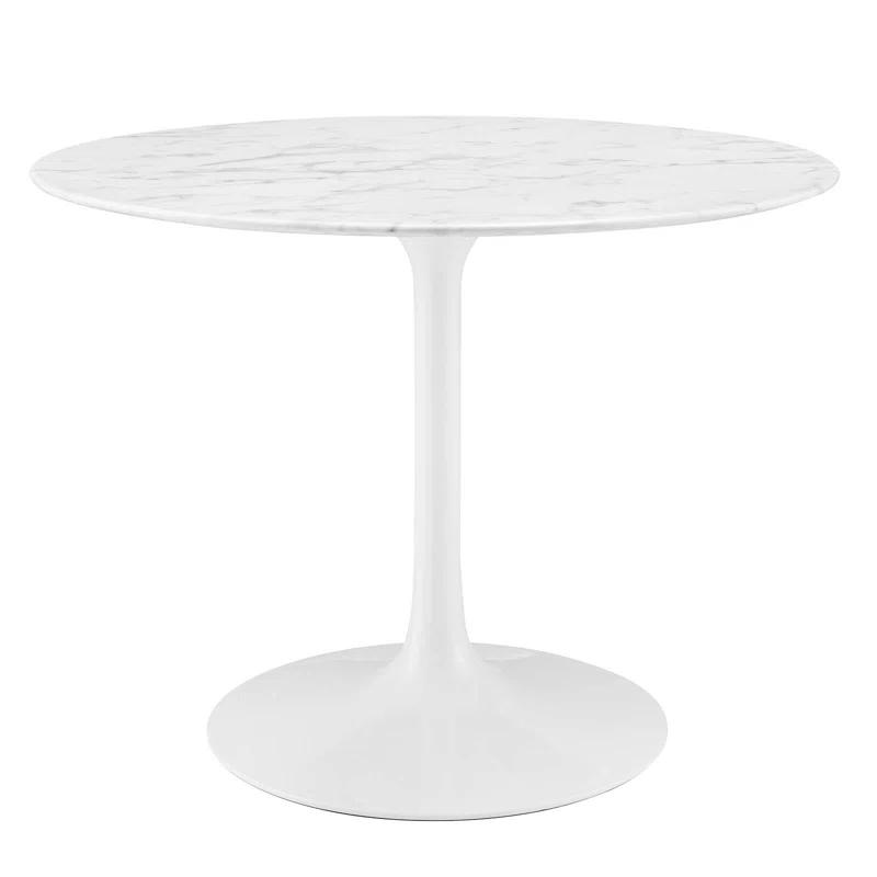 Modway Lippa Round Artificial Marble Dining Table by Modway