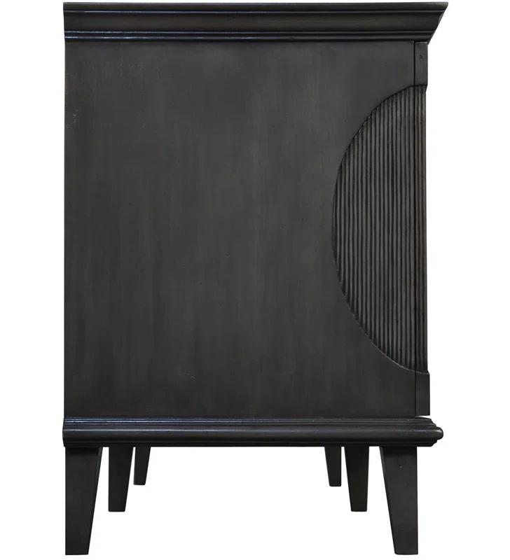 Noir Dumont 74.5'' Solid Wood Sideboard