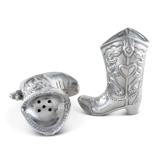 Arthur Court Designs Arthur Court Designs Western Salt and Pepper Shaker Set