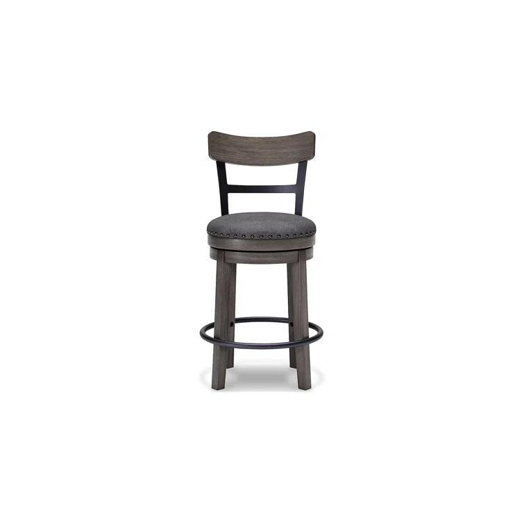 Red Barrel Studio® Obdulio Swivel Upholstered Counter Stool
