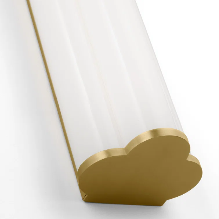 Freya Single Frosted Dimmable LED Vanity Light