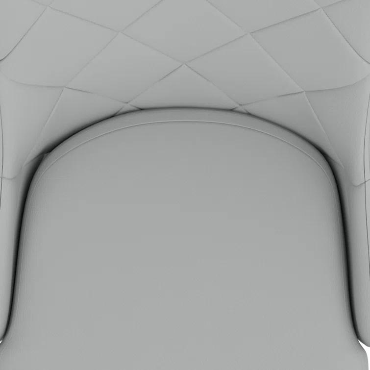 Wade Logan® Benay 19'' H Faux Leather Upholstered Side Chair (Set of 2)