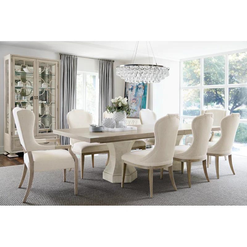 Santa Barbara Upholstered Dining Chair in Ivory